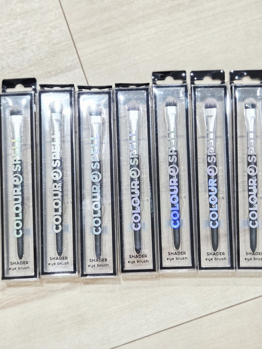 ColourPop Shader Eye Brush - Silver Handle (Multiple)x7